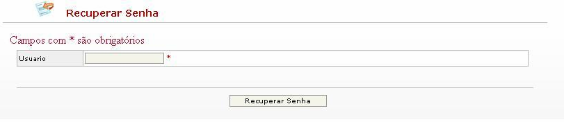 Recuperar Senha